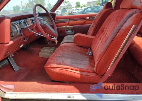 1979 Buick Electra из США, поврежденный, VIN 4X37X9H454835